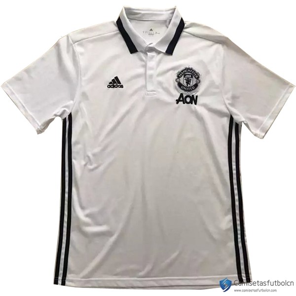 Polo Manchester United 2017-18 Blanco